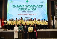 STRUKTUR DAN PERSONALIA PENGURUS PUSAT PEMUDA KATOLIK PERIODE 2024-2027