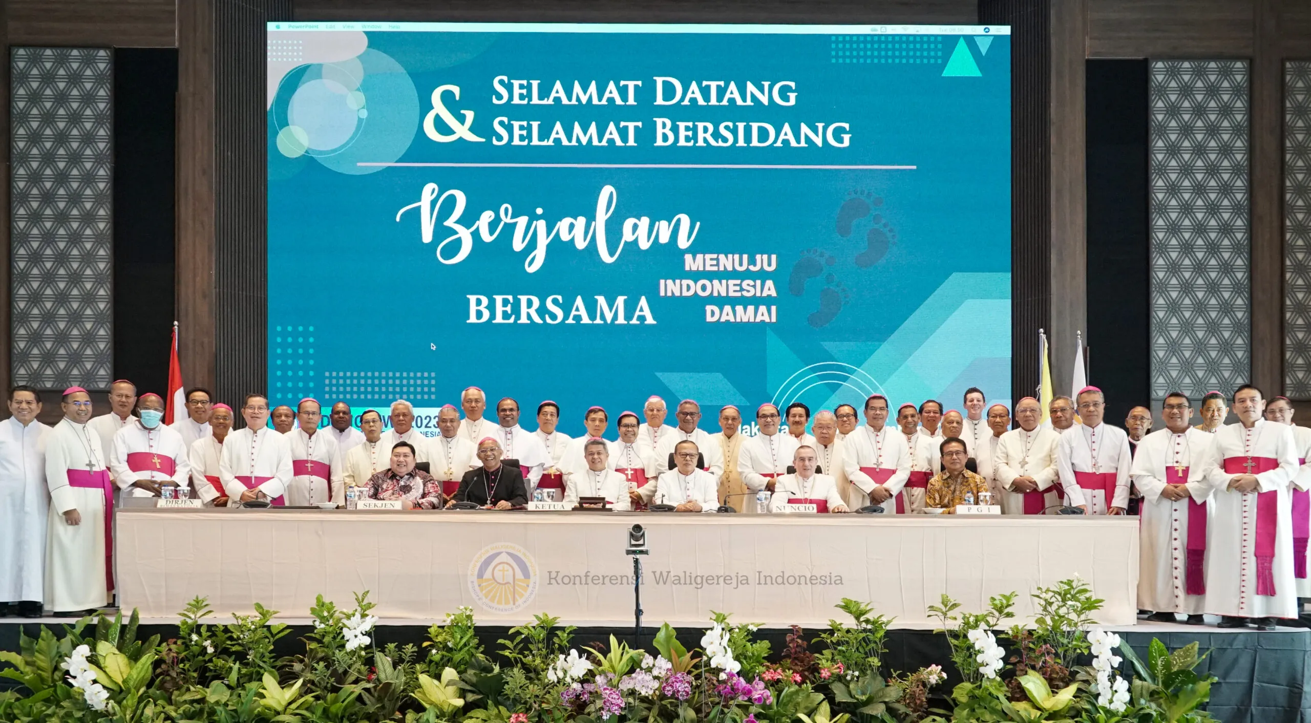 Doa Perayaan 100 Tahun Konferensi Waligereja Indonesia (KWI