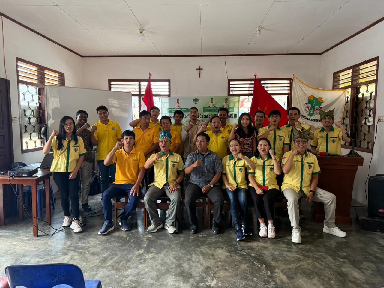 Pemuda Katolik Kabupaten Bangka Lahirkan Kepengurusan Baru Lewat Muskomcab III: Komitmen untuk Gereja dan Negara