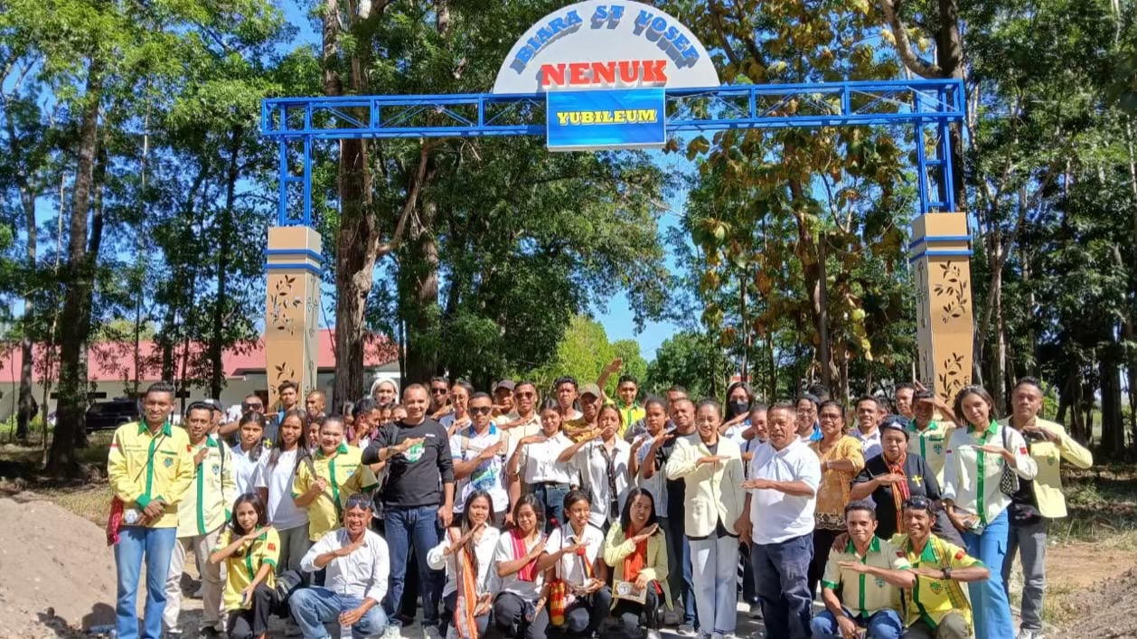 Pemuda Katolik Belu Laksanakan Ziarah Yubileum Lima Porta Sancta