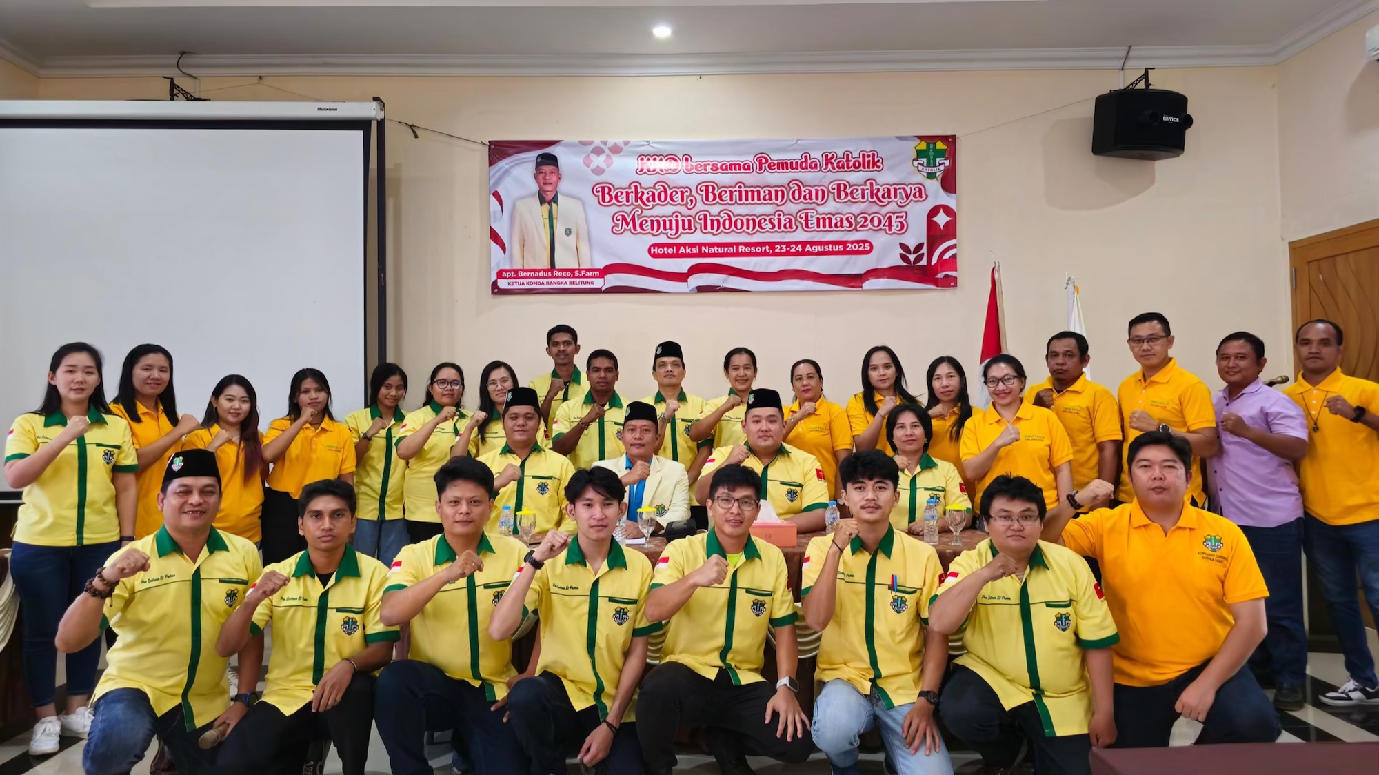 Pemuda Katolik Kota Pangkalpinang Siapkan Kader Beriman dan Berkarya Menuju Indonesia Emas 2045