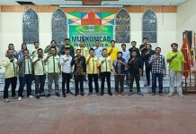Pemuda Katolik Samosir Gelar Muskomcab 2025, Polten Simbolon Kembali Terpilih
