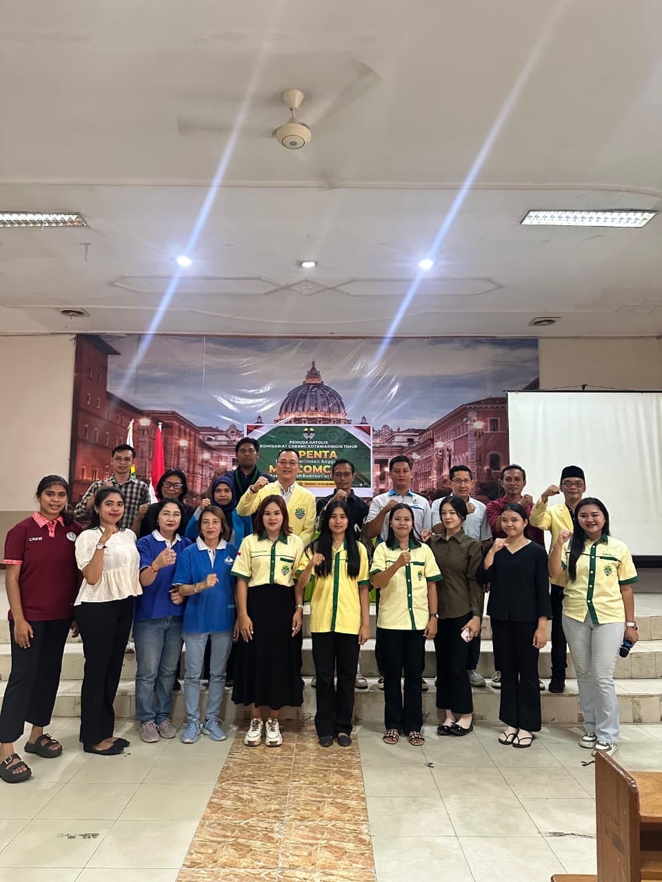 Mapenta Muskomcab Pemuda Katolik Kotawaringin Timur Diawali Dialog Silaturahmi Lintas OKP