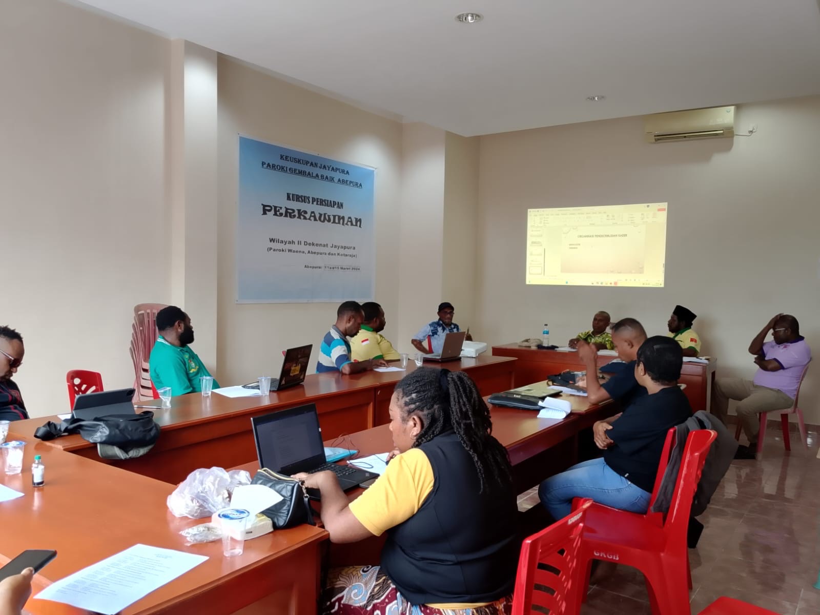 Sebelum Pelantikan dan Rakerda, Pemuda Katolik Papua Matangkan Struktur dan Rencana Program Kerja