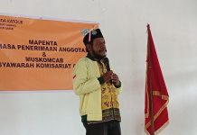 Pemuda Katolik Papua Tempuh Perjalanan Delapan Jam Demi Bentuk Cabang Kabupaten Sarmi