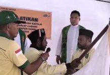 Willson Wey Resmi Pimpin Pemuda Katolik Cabang Sarmi Periode 2026–2029