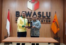 Pemuda Katolik Banten bersama 7 Organisasi Jalin Kerja Sama dengan Bawaslu Banten