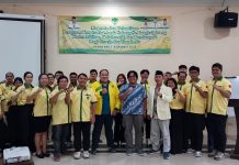 Pemuda Katolik Pangkalpinang Lantik Pengurus Komisariat Anak Cabang